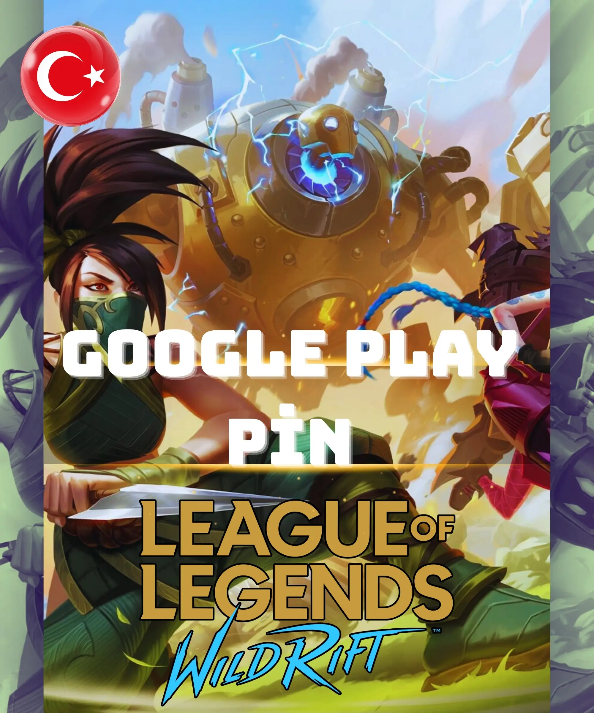 League of Legends: Wild Rift  Google Play Pin