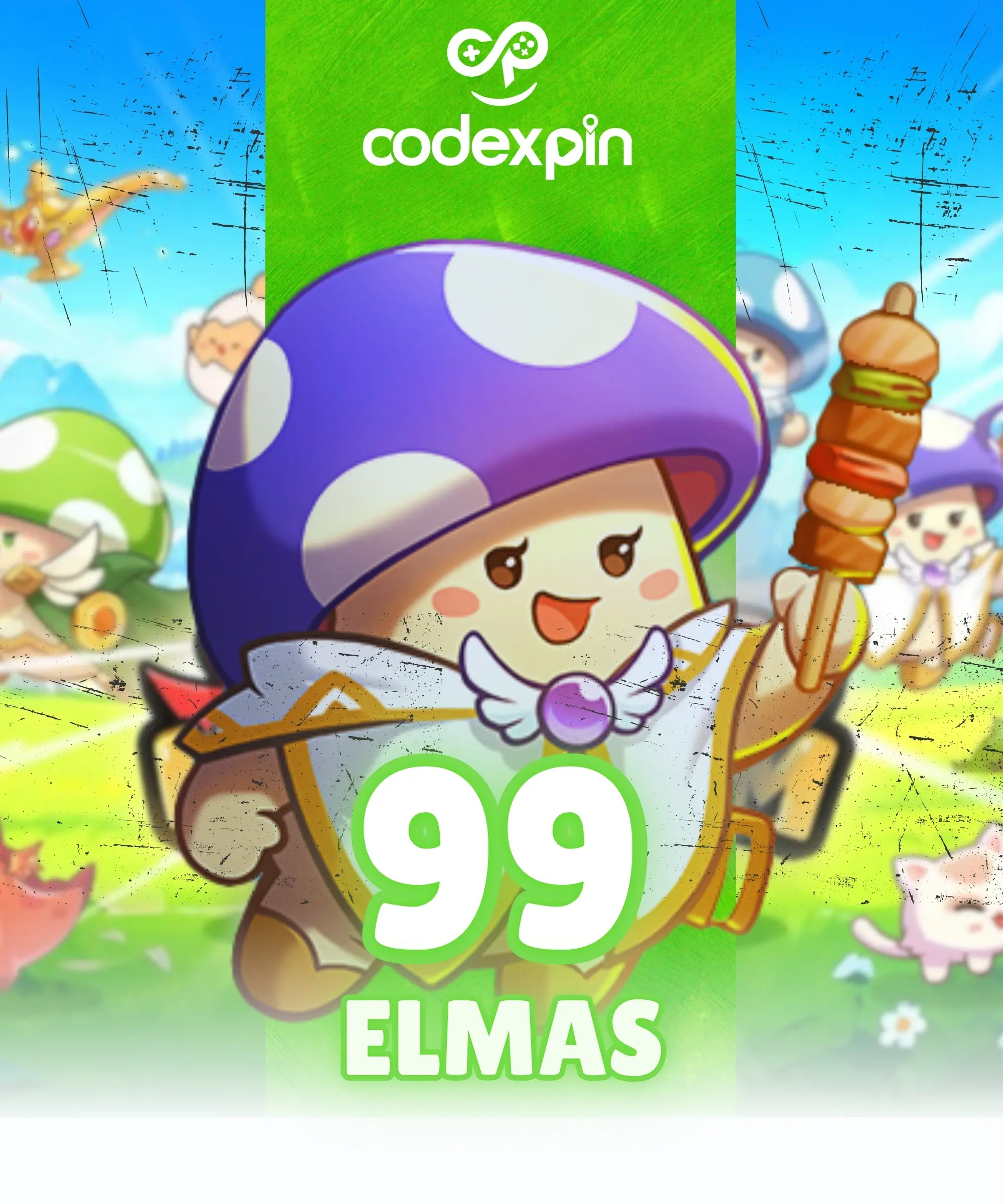 Legend of Mushroom 99 Gems + Bonus Items