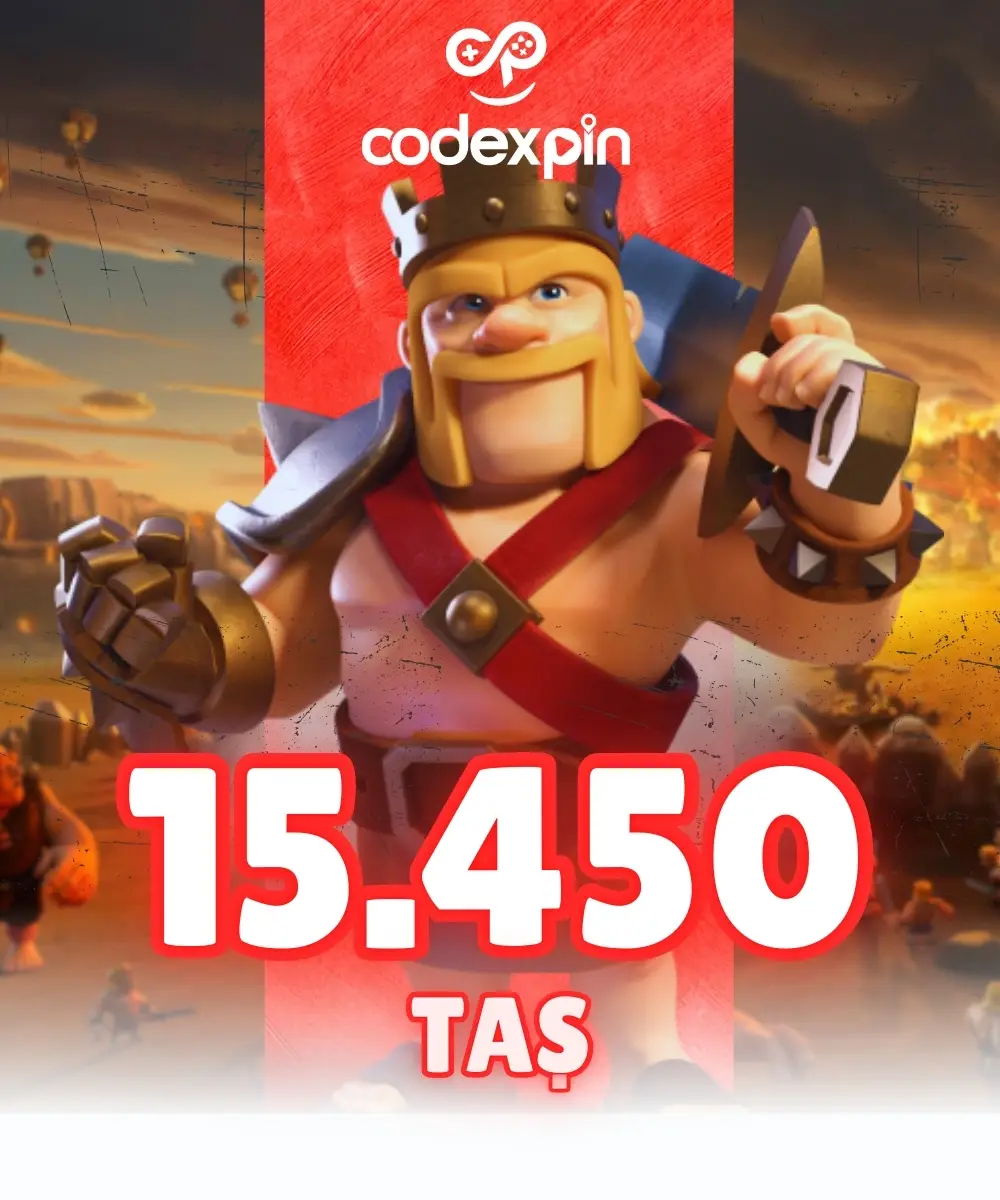 Clash Of Clans 15450 TAŞ