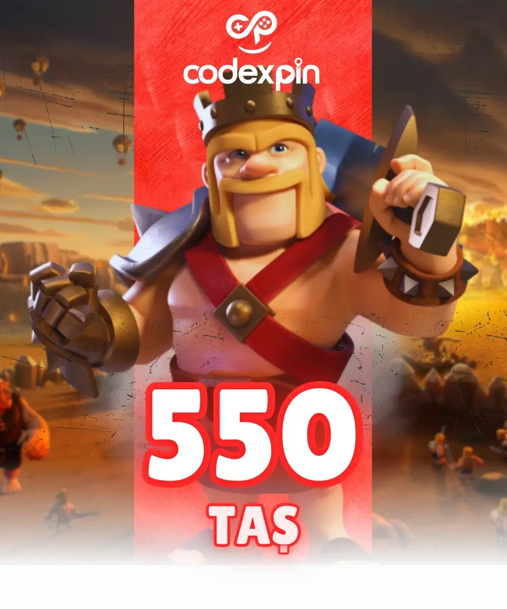 Clash Of Clans 550 TAŞ