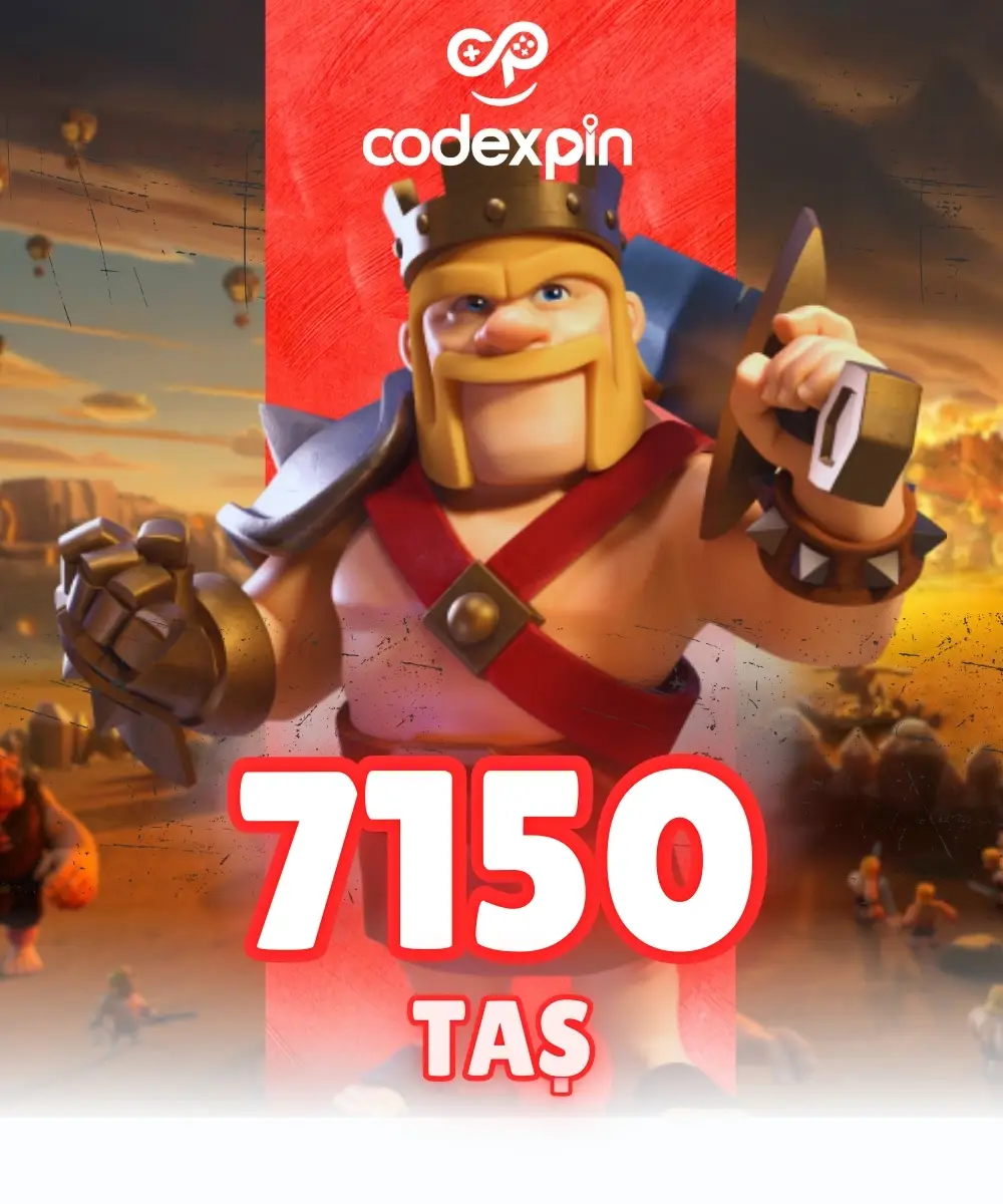 Clash Of Clans 7150 TAŞ