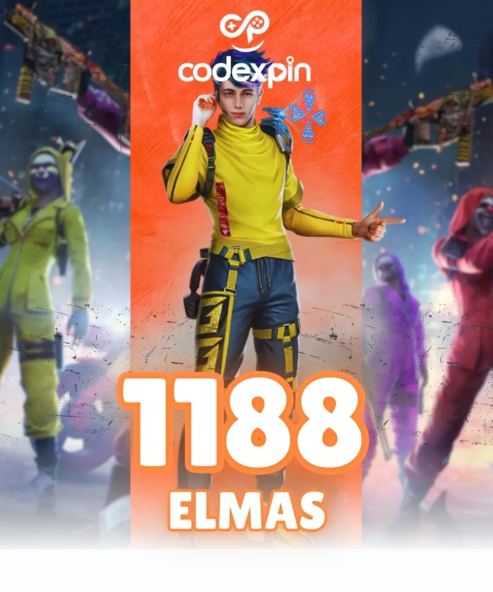 Free Fire 1188 Diamond Global