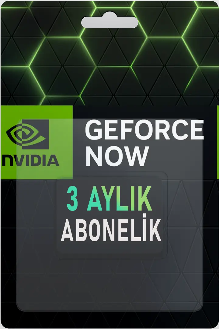 GeForce Now Game Plus 3 Aylık Üyelik