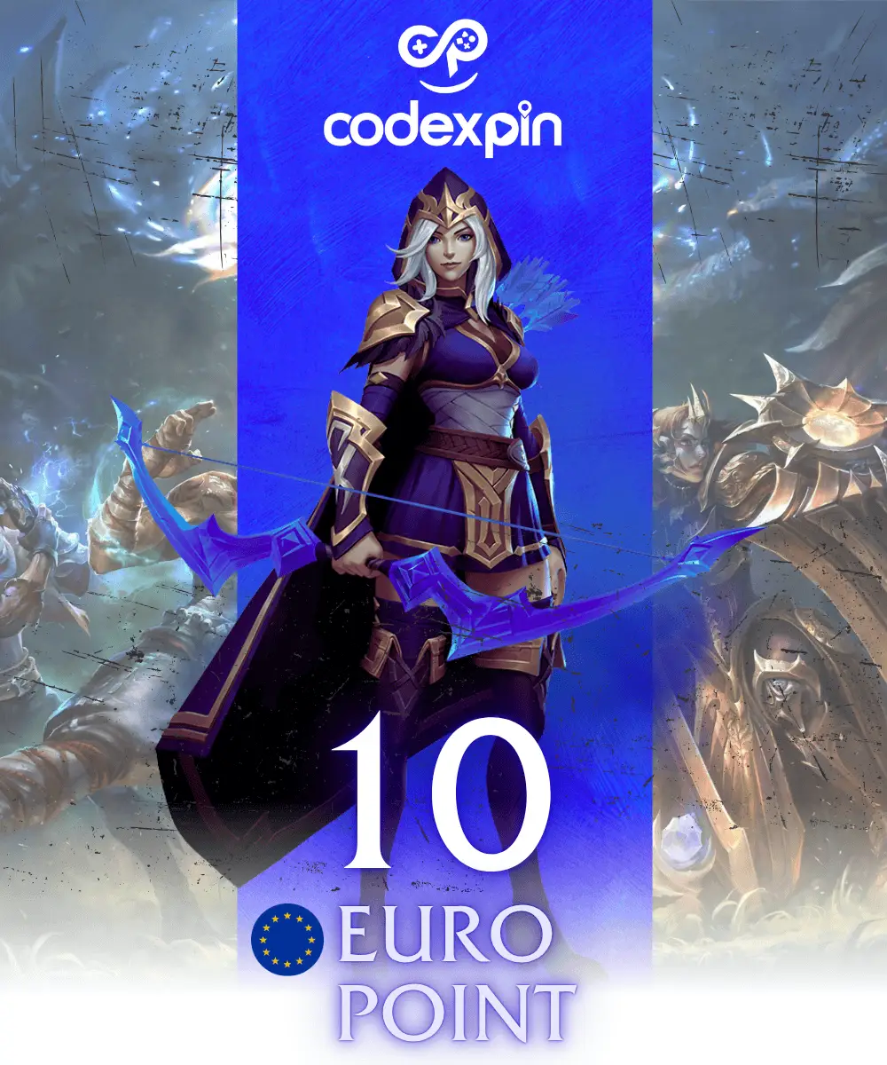 League Of Legends EU West 10 Euro Riot Points