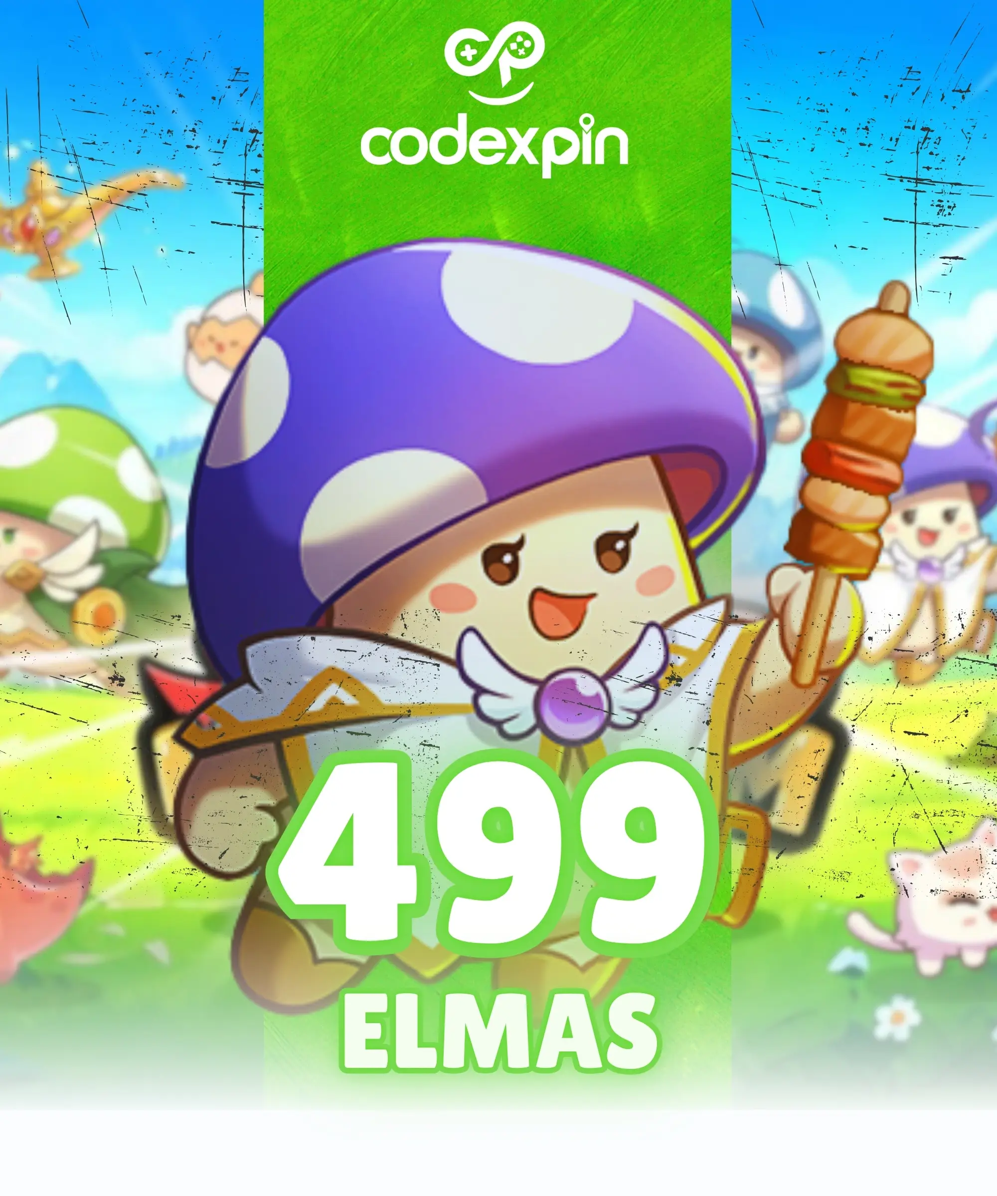Legend of Mushroom 499 Gems + Bonus Items