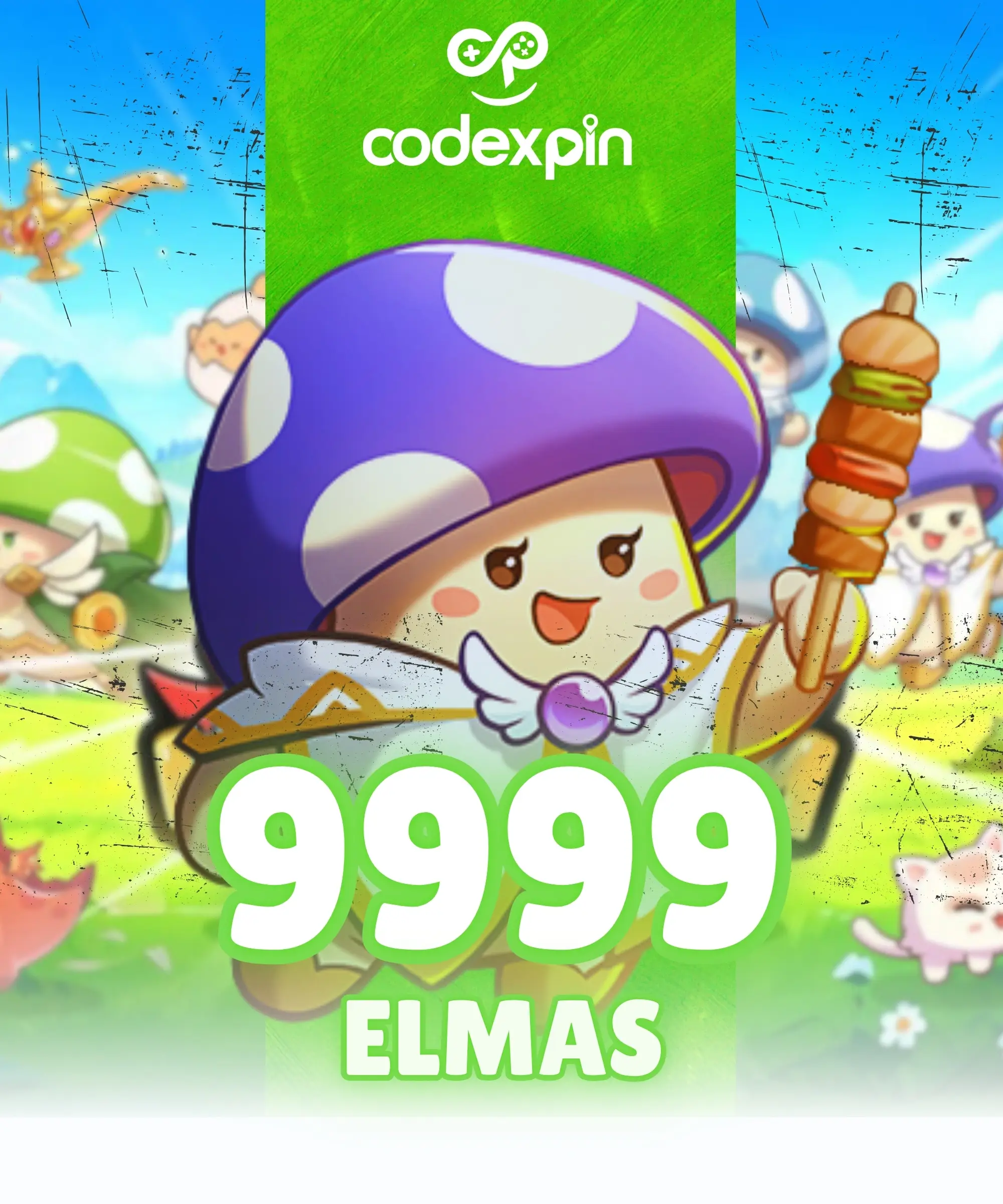Legend of Mushroom 9999 Gems + Bonus Items