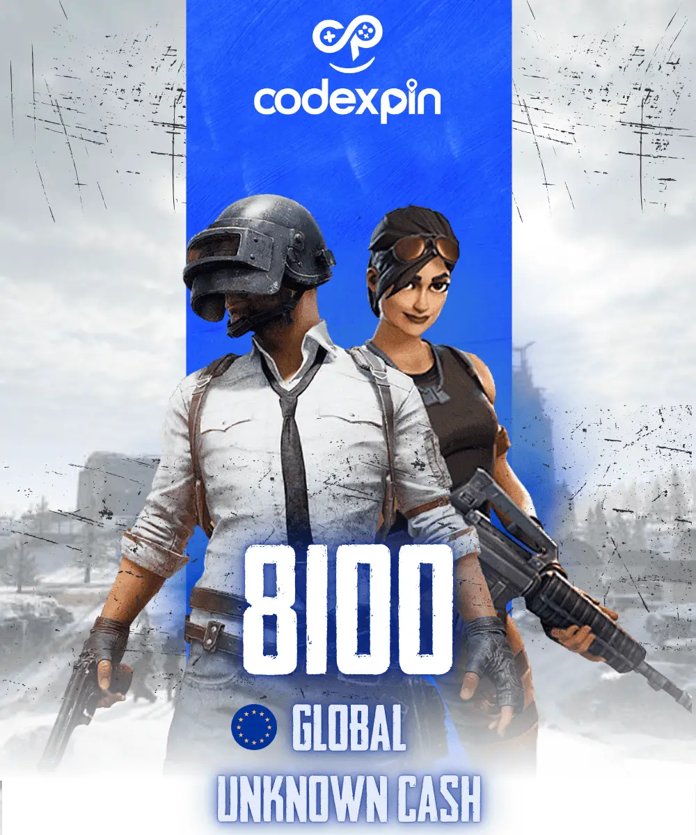 Pubg Mobile GLOBAL 8100 UC