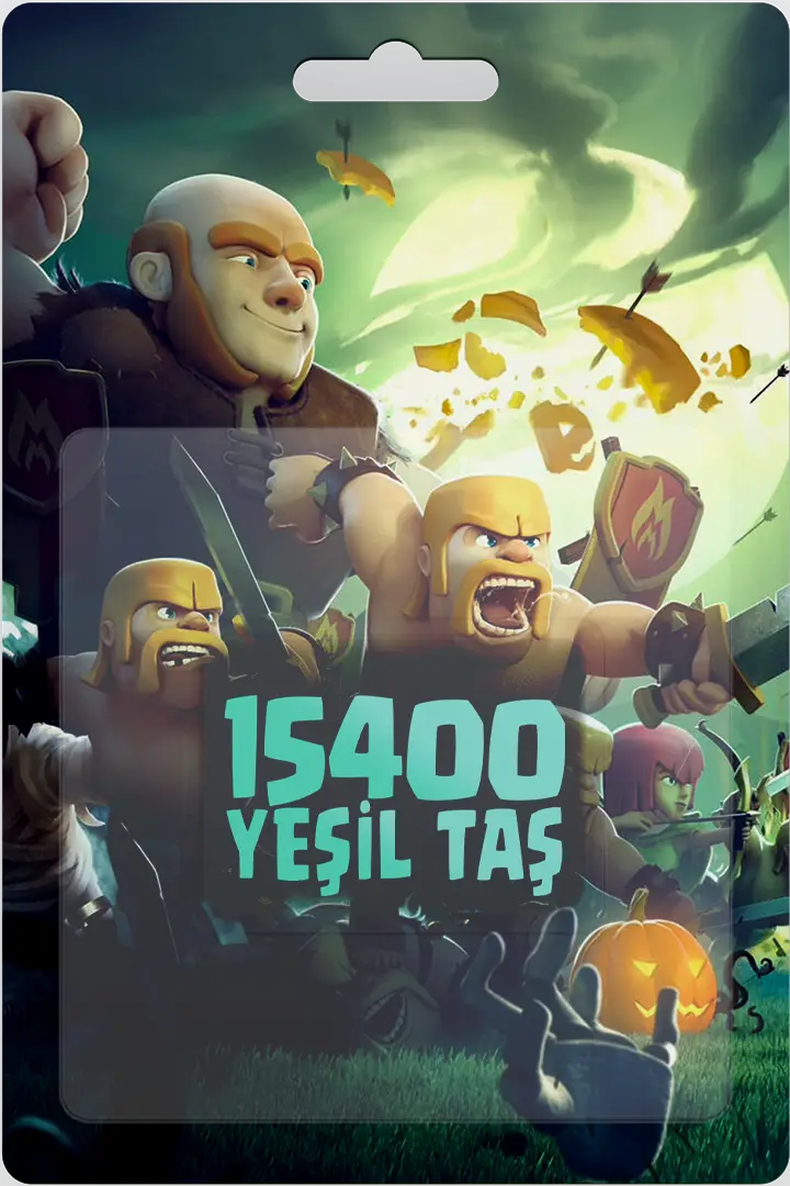 Clash Royale  15400 Yeşil Taş