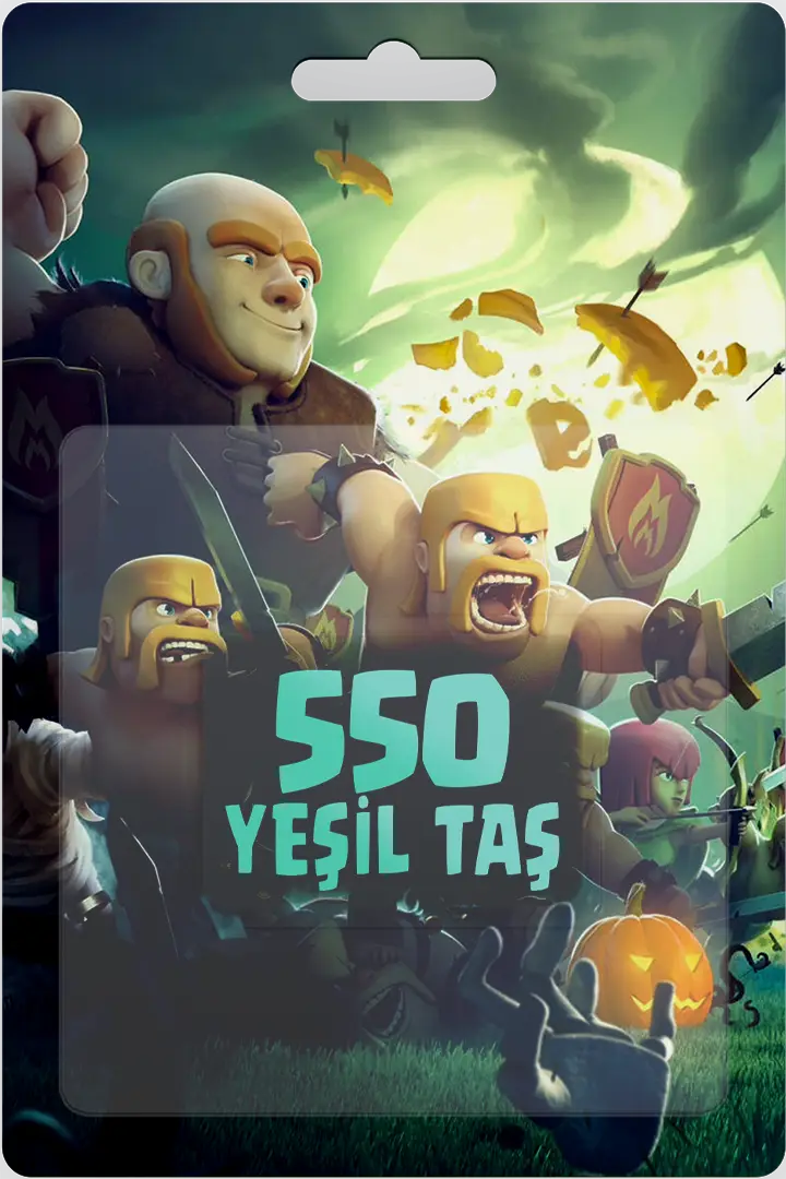 Clash Royale  550 Yeşil Taş