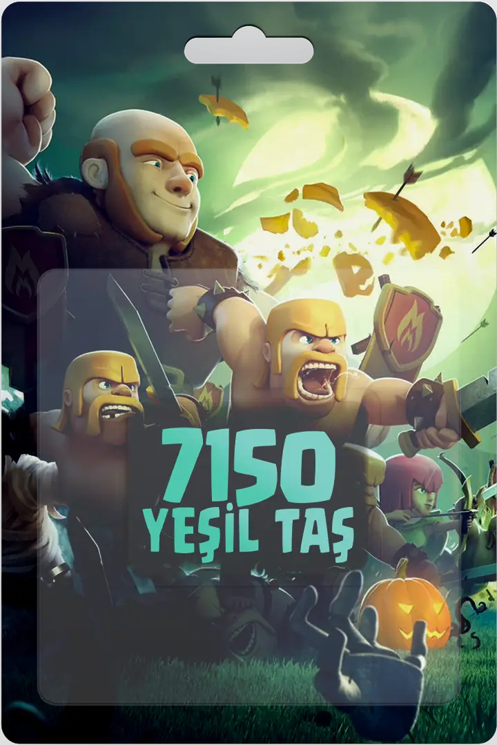 Clash Royale  7150 Yeşil Taş