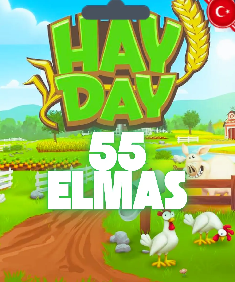 Hay Day 55 Elmas