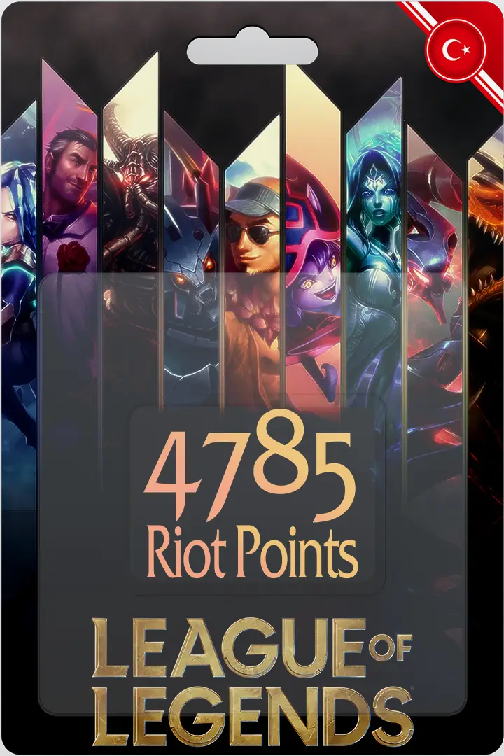 League Of Legends 4785 RP