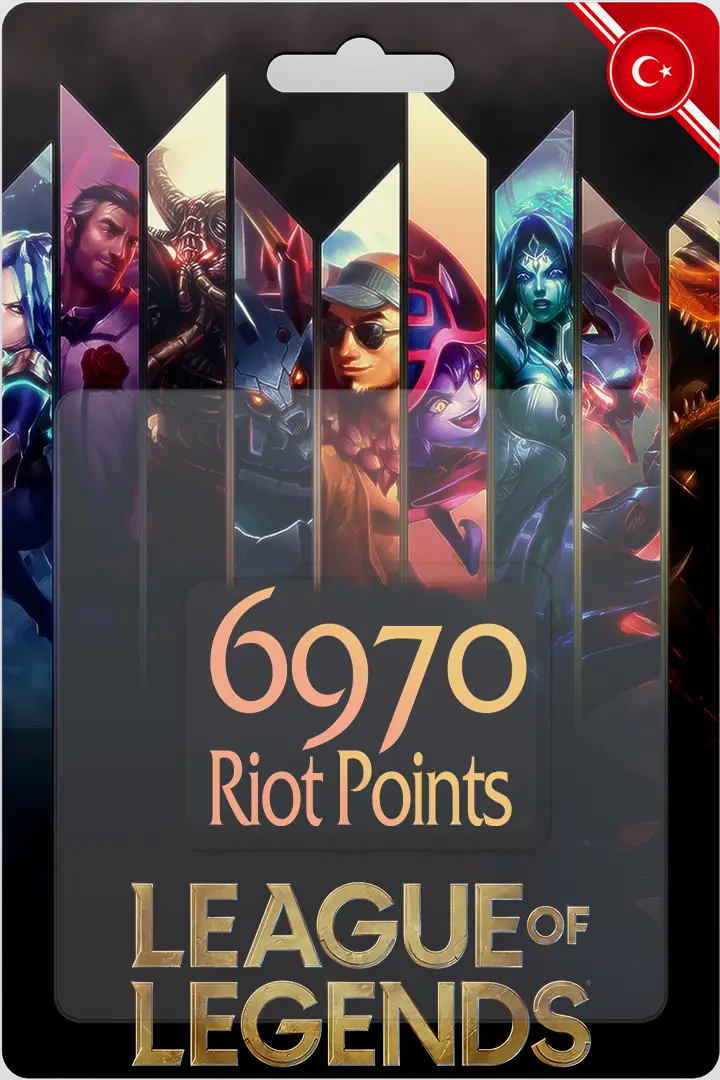League Of Legends 6970 RP