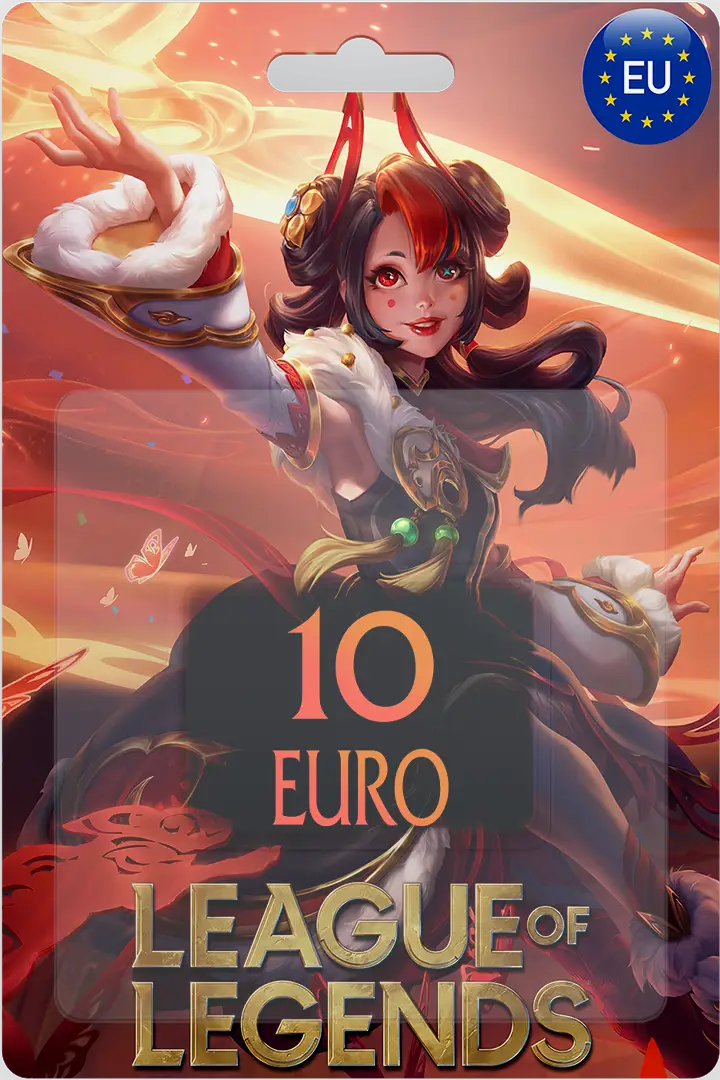 League Of Legends EU West 10 Euro Riot Points